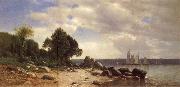 Colman Samuel Blick auf den Hudson Sweden oil painting artist